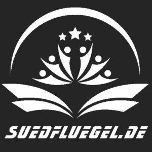 Bild zeigt das Südflügel Logo in Schwarz/Weiß