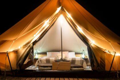 Zu sehen ist das Beitragsbild zum Beitrag mit dem Thema: Glamping