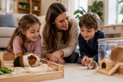 Zu sehen ist das Beitragsbild 1 zum Beitrag mit dem Thema: Meerschweinchen oder Hamster - Was passt besser zu mir und meinen Kindern